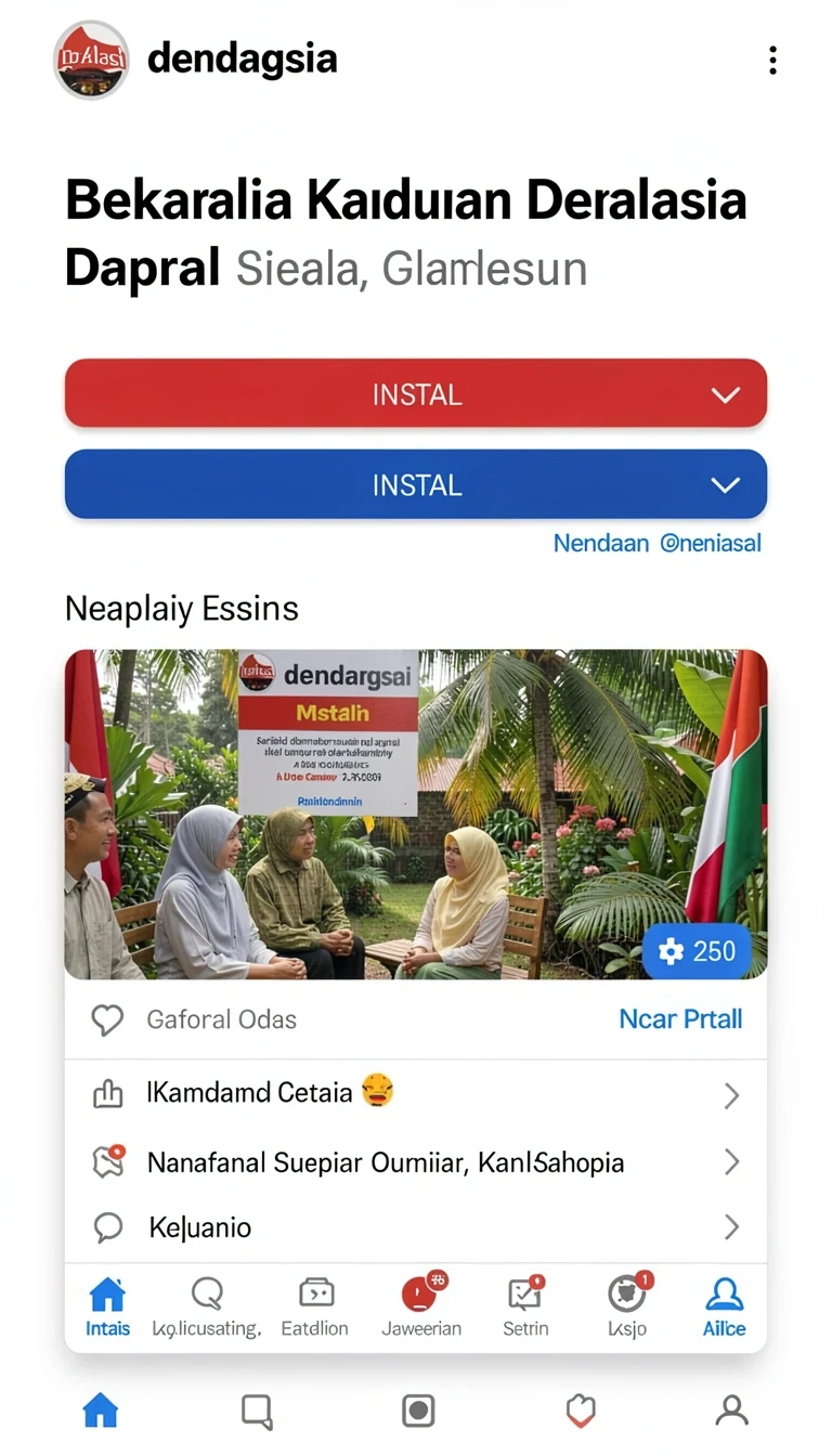 Tampilan utama aplikasi Review Aplikasi id098 Versi Terbaru yang intuitif dan efisien.