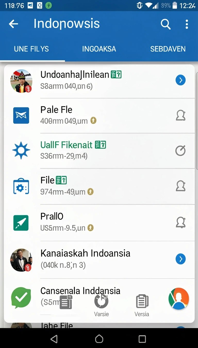 Tampilan utama aplikasi Review Aplikasi qq1221 yang intuitif dan efisien.