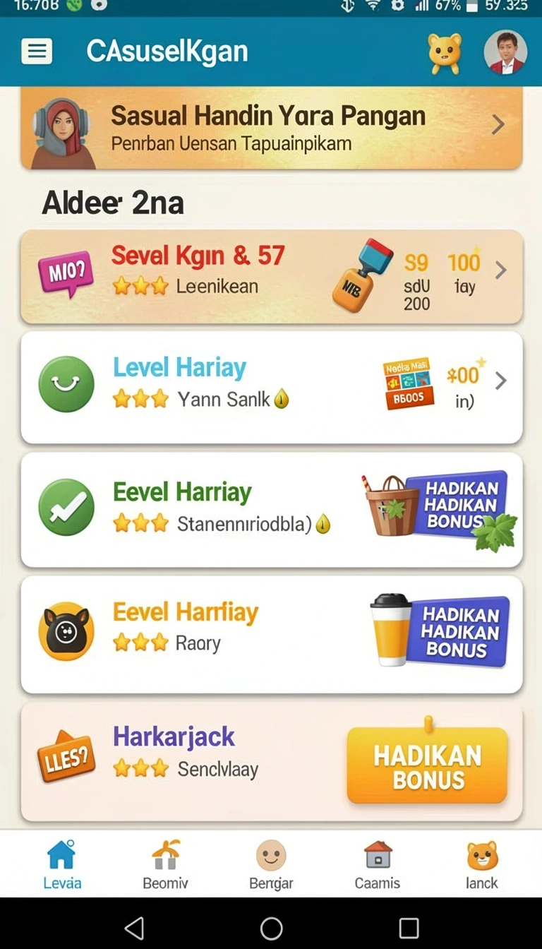 Tampilan utama aplikasi Review Aplikasi rajaneko yang intuitif dan efisien.